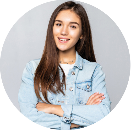 una ragazza adolescente